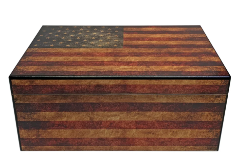 American Flag Humidor